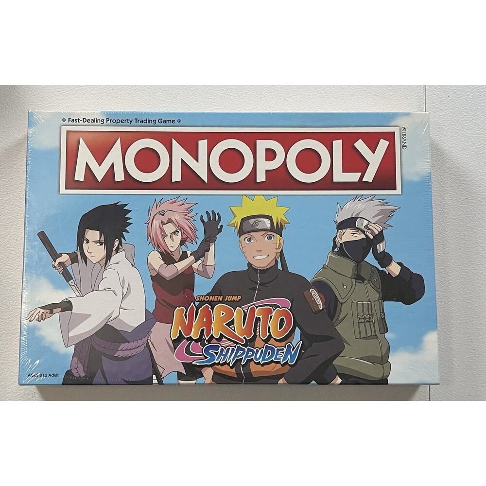 USAopoly Naruto Shippuden Monopoly The Board Game NEW ;)